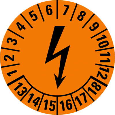 Kabel- und Elektrokennzeichen - Geprüft 6 Jahre