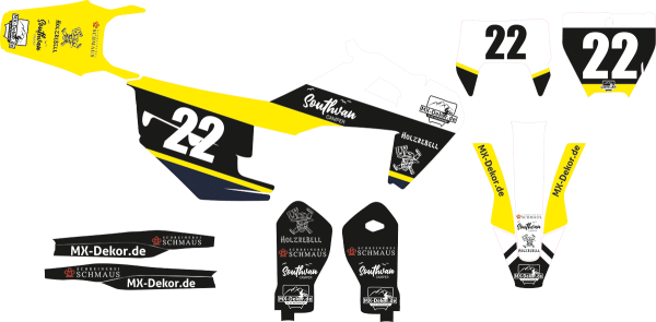 Husqvarna - Black - Yellow